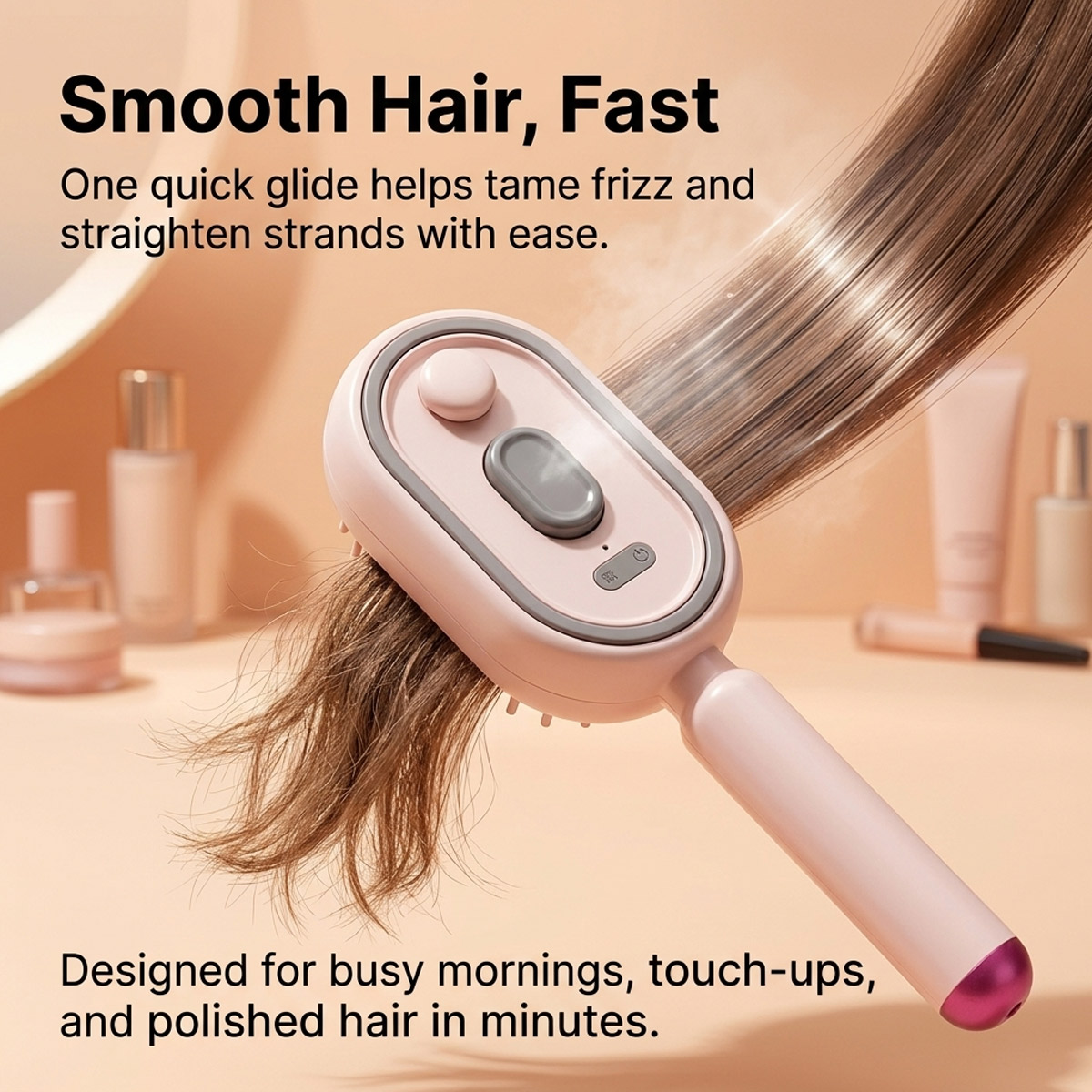 Hair Care Gift - Elektryczny, samooczyszczający się grzebień do włosów
