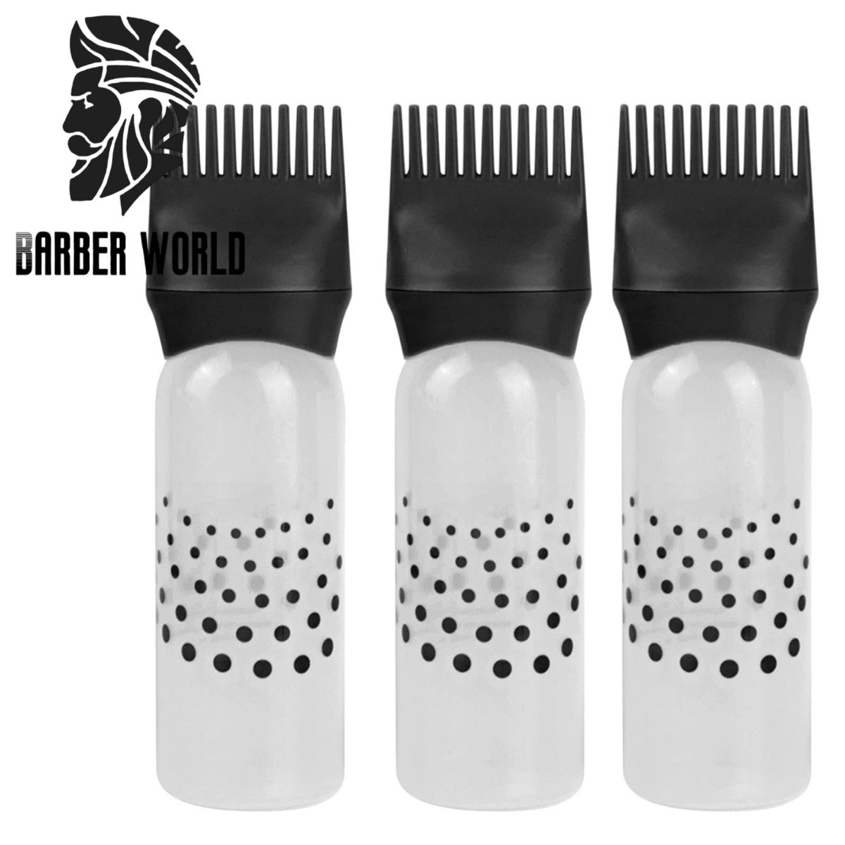 Hair Care Brand - 3 sztuk farba do włosów pędzel