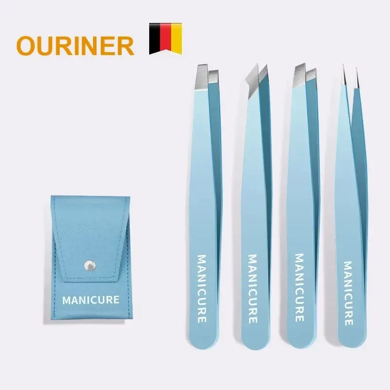 Hair Care Tools - Nowe kolorowe pęsety do brwi 2026,