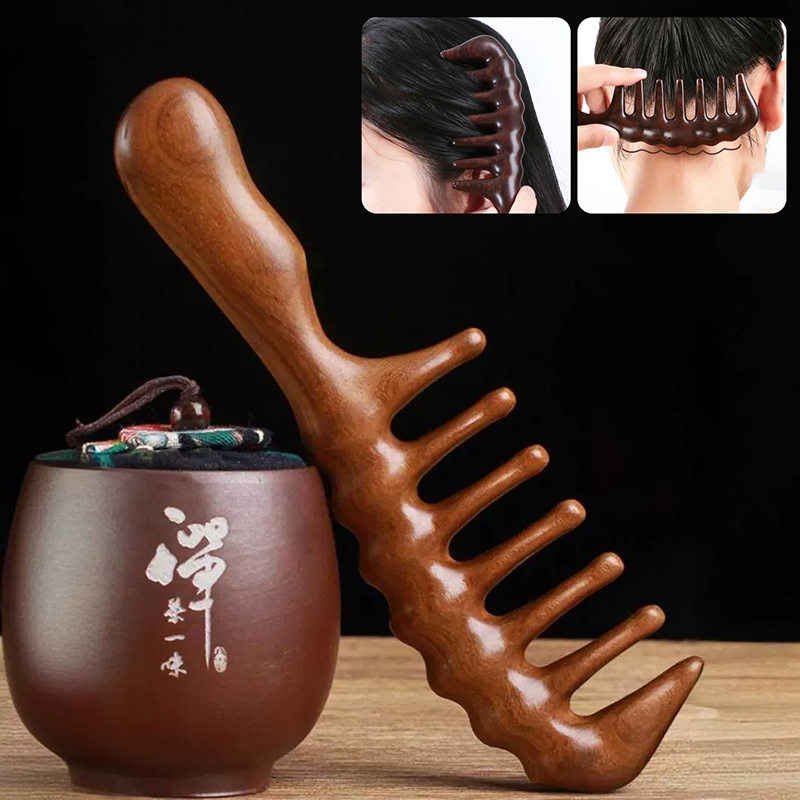 Grzebień do włosów z naturalne – Hair Care Gift recenzja i cena
