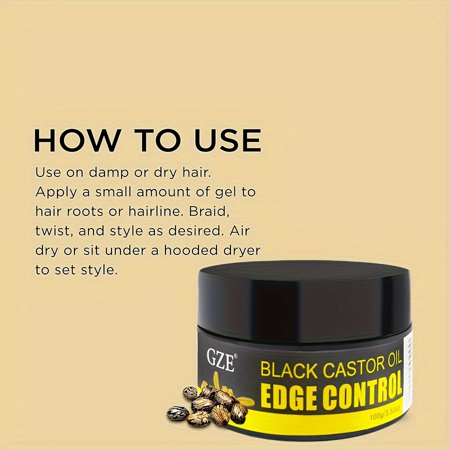 GZE African Black Castor Extra – Edge Control Gel recenzja i cena