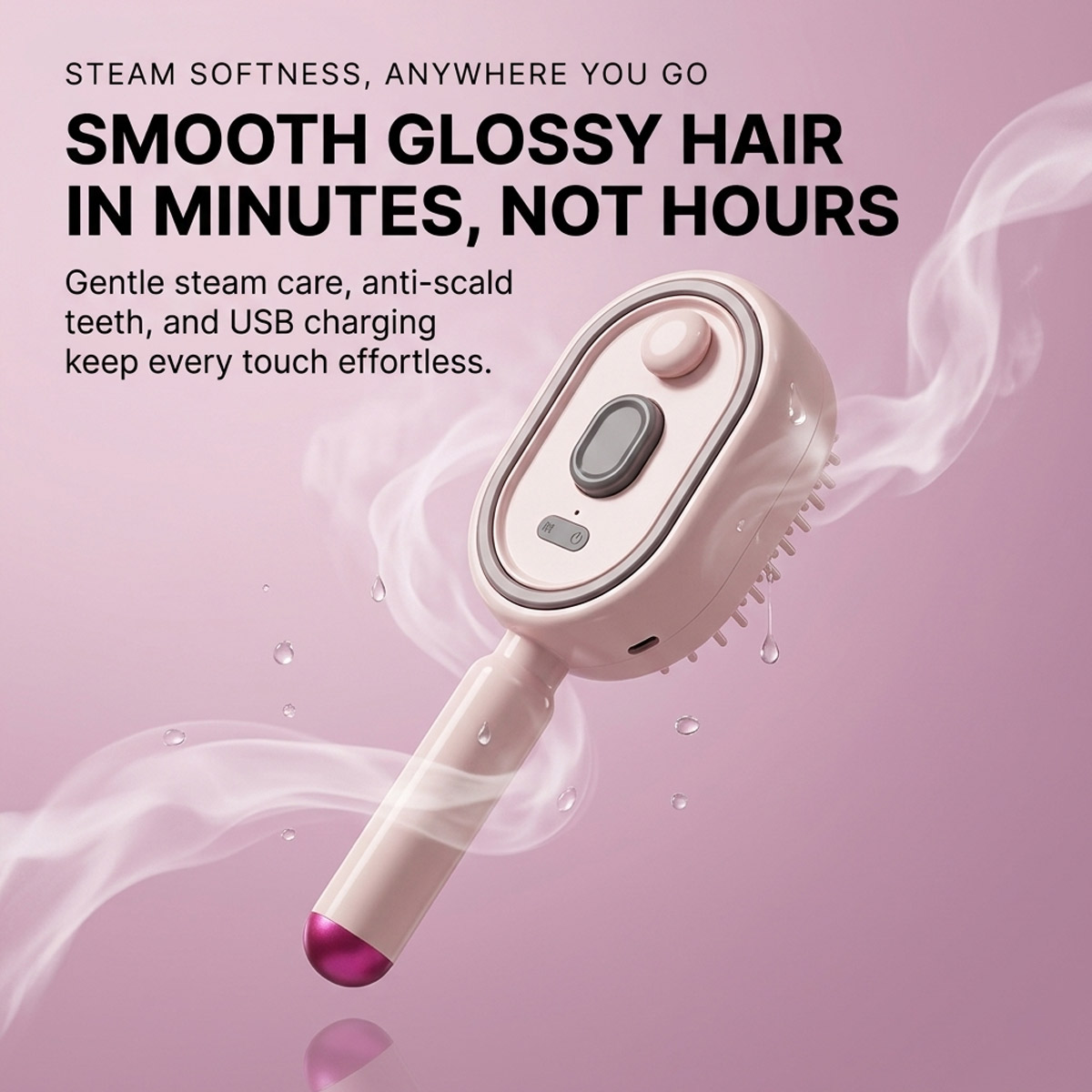 Elektryczny, samooczyszczający – Hair Care Gift recenzja i cena